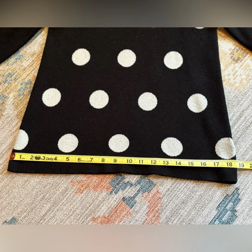 EUC - Cynthia Rowley Polka Dot Sweater - Picture 10 of 10